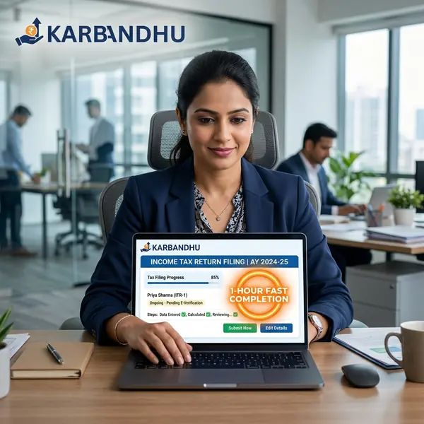 KarBandhu Dashboard Fast Income Tax Return Filing